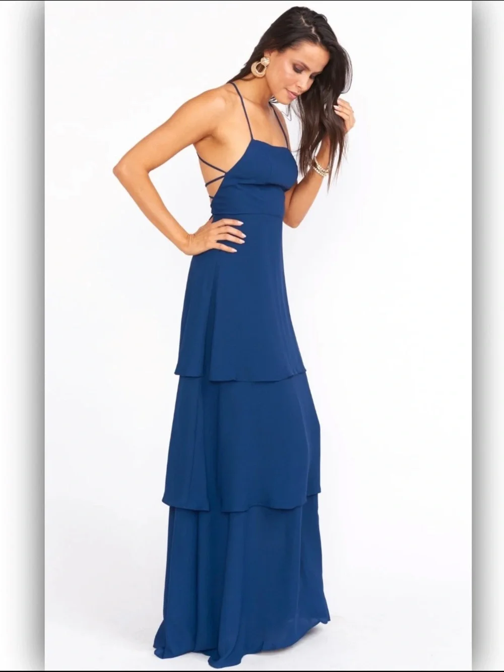 cover up dresses Mersea Women's Daisy Eyelet in Navy sleeve-length:Long Up Dress Livi By Olivia Rae Size:Father XL